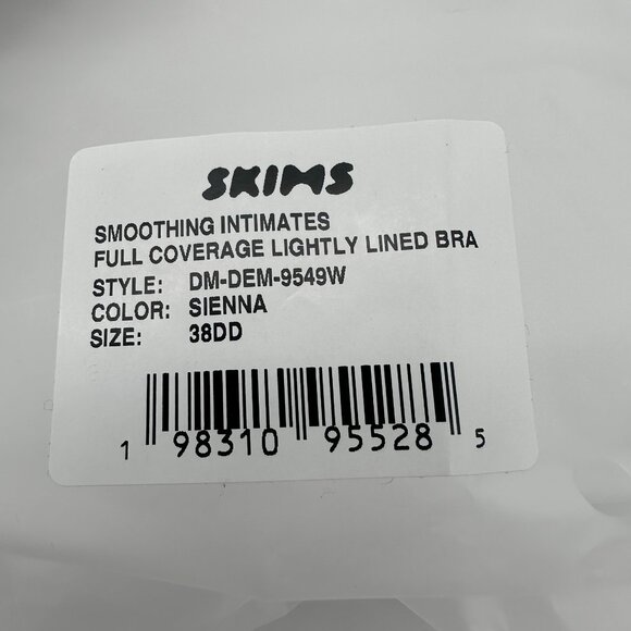 SKIMS Women's Smoothing Intimates Full Coverage Lightly Lined Bra, Sienna Color - Picture 13 of 15